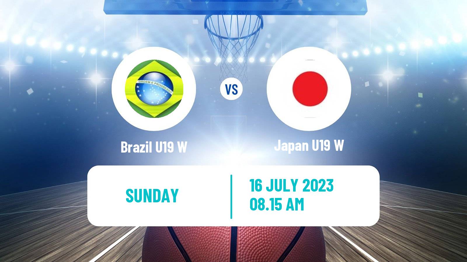 Basketball World Championship U19 Basketball Women Brazil U19 W - Japan U19 W