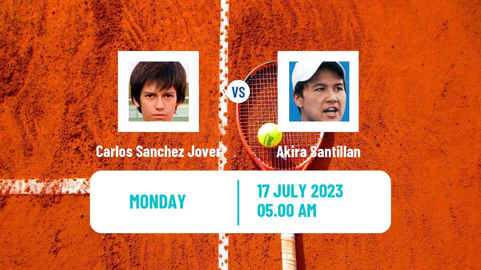 Tennis Trieste Challenger Men Carlos Sanchez Jover - Akira Santillan