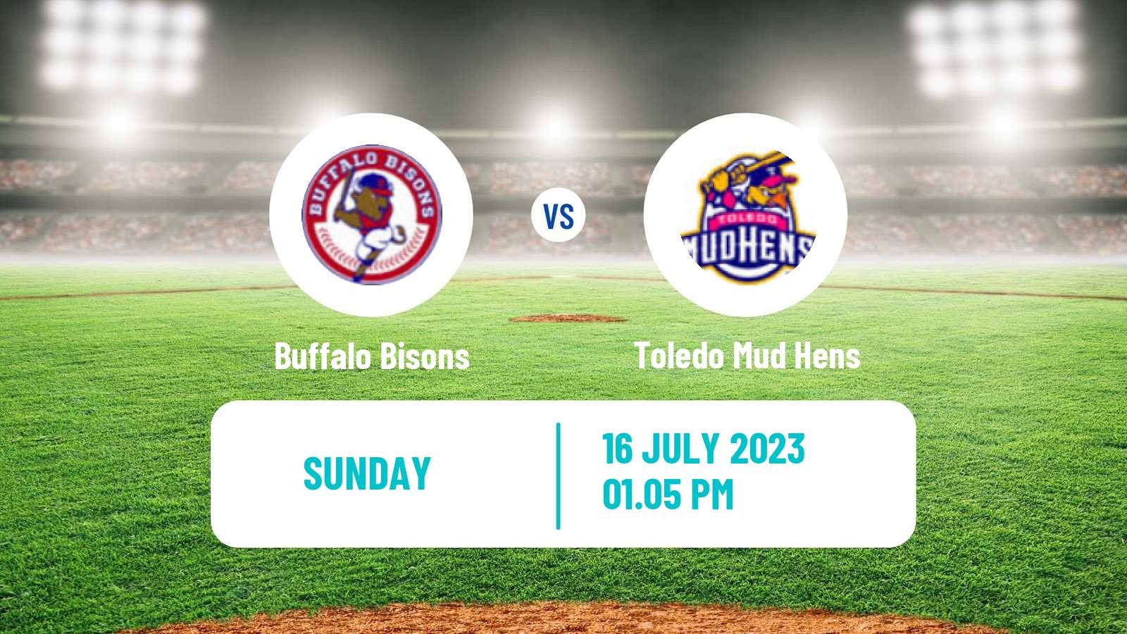 Baseball IL Buffalo Bisons - Toledo Mud Hens