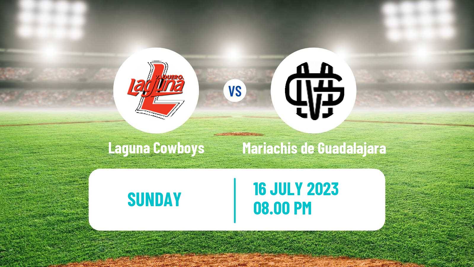 Baseball LMB Laguna Cowboys - Mariachis de Guadalajara