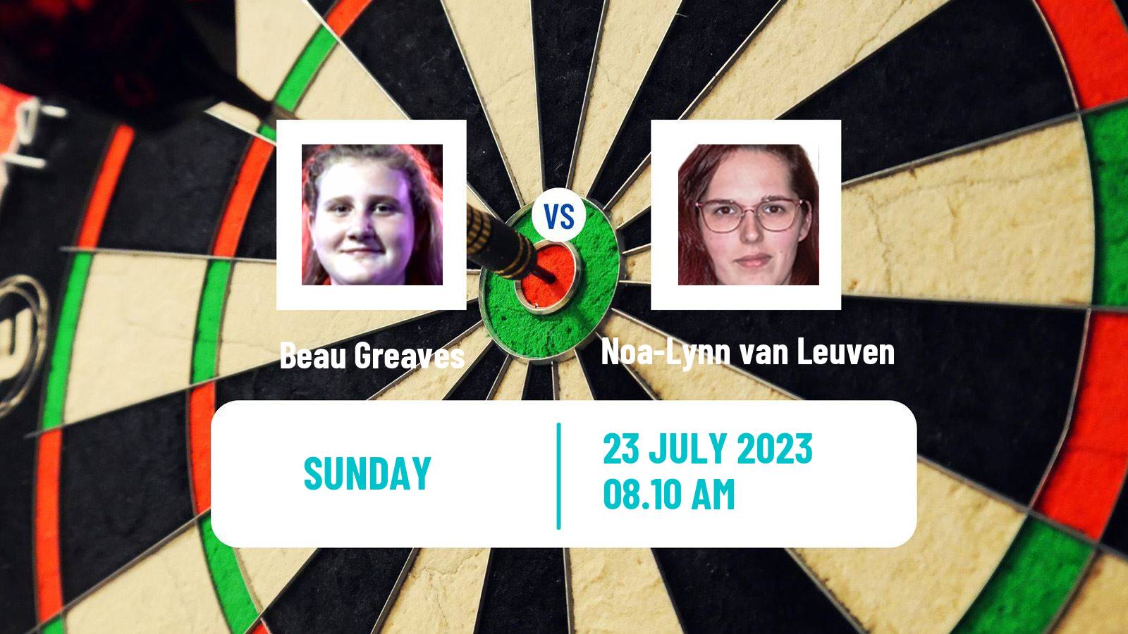 Darts Women S World Matchplay Beau Greaves - Noa-Lynn van Leuven
