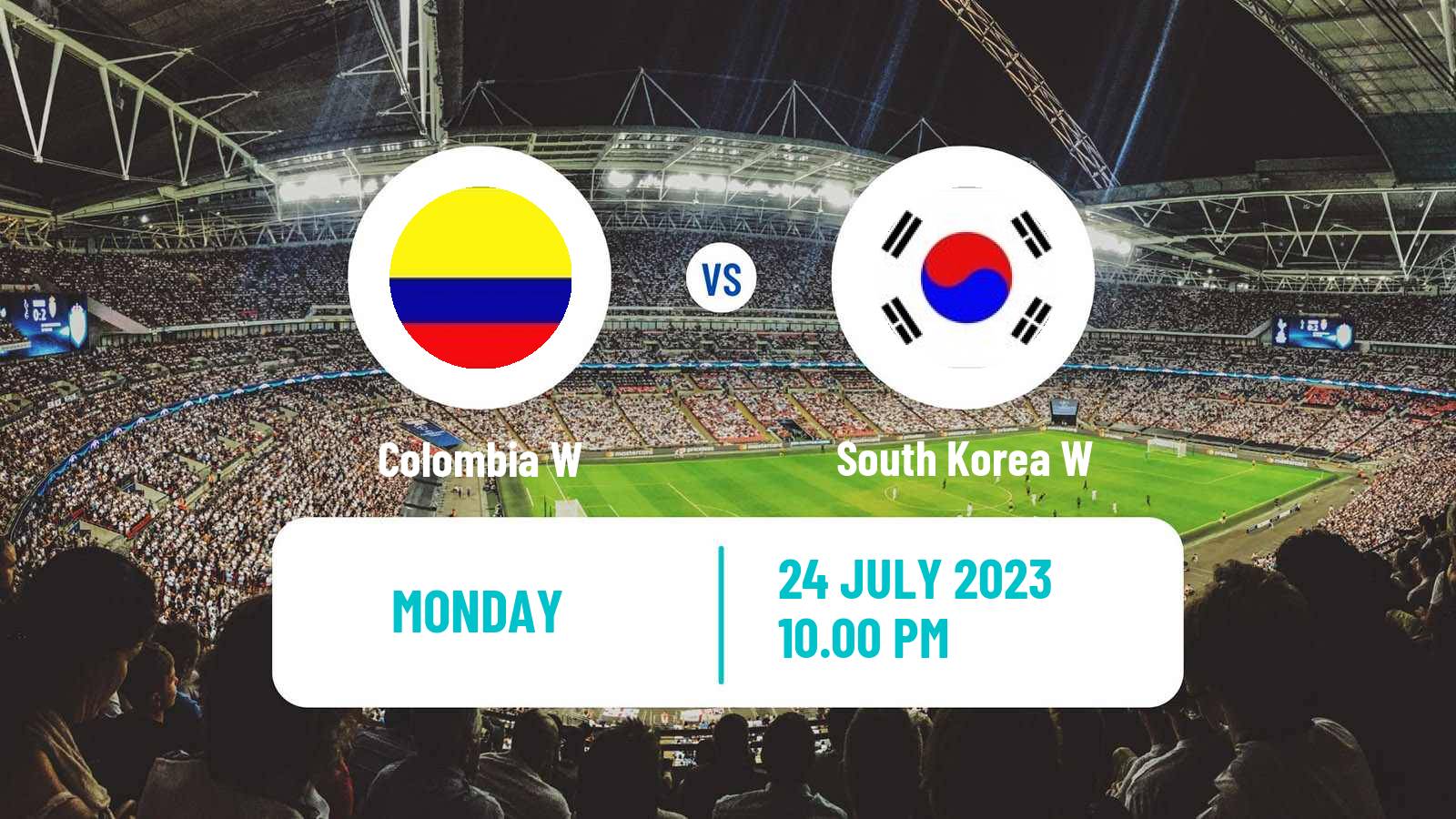 Soccer FIFA World Cup Women Colombia W - South Korea W
