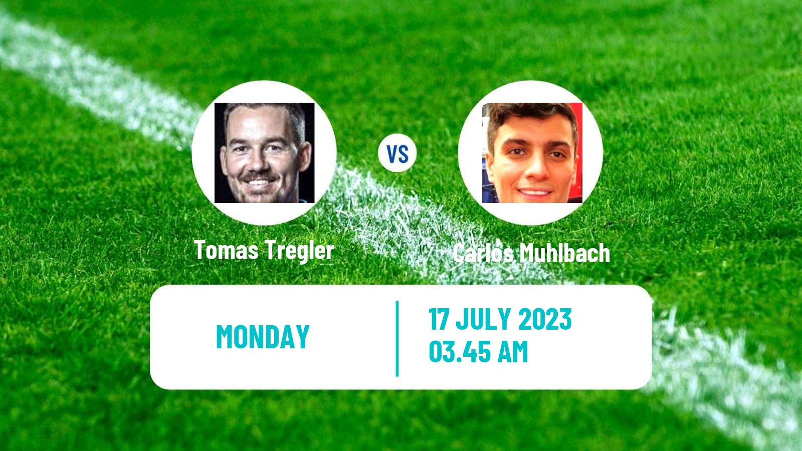 Table tennis Tt Star Series Men Tomas Tregler - Carlos Muhlbach