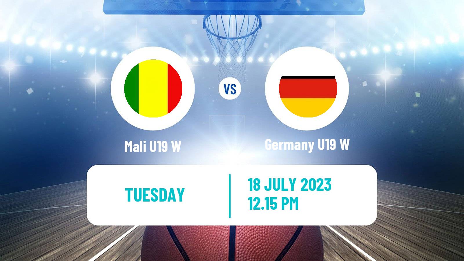 Basketball World Championship U19 Basketball Women Mali U19 W - Germany U19 W