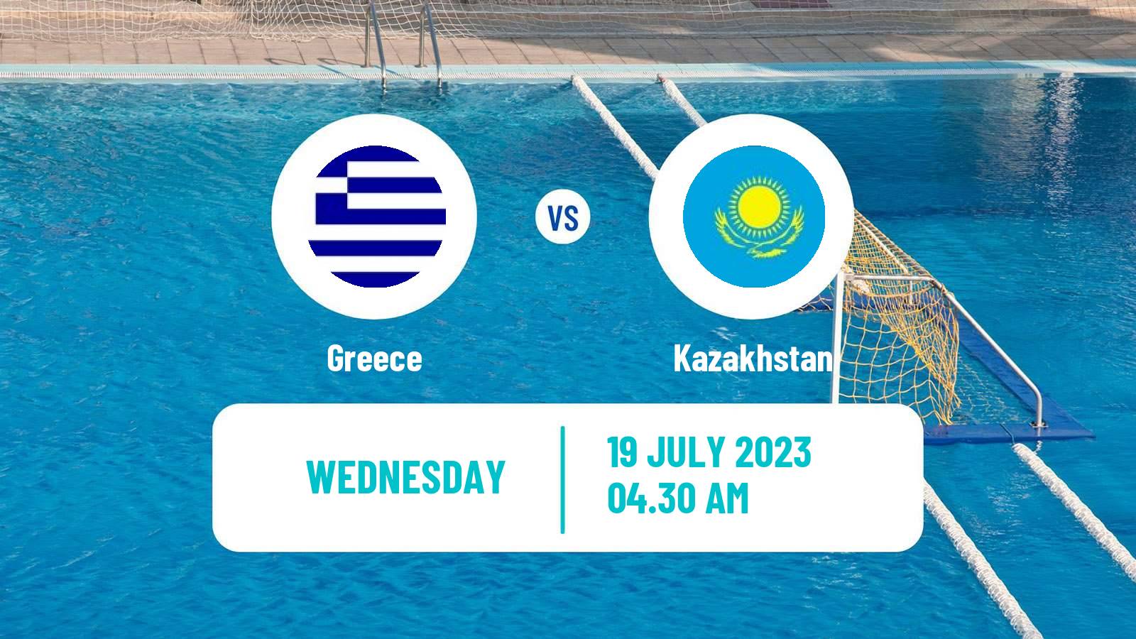 Water polo World Championship Water Polo Greece - Kazakhstan