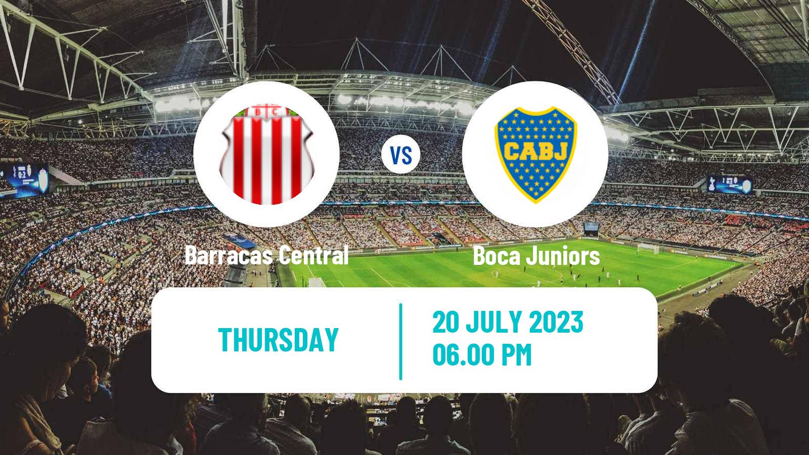 Soccer Copa Argentina Barracas Central - Boca Juniors