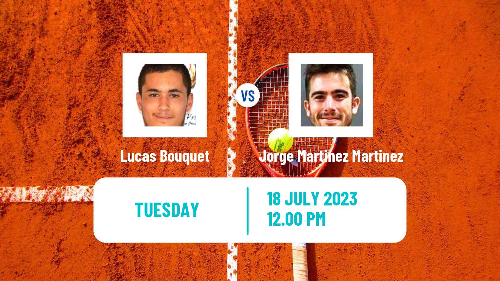 Tennis ITF M25 Gandia Men Lucas Bouquet - Jorge Martinez Martinez