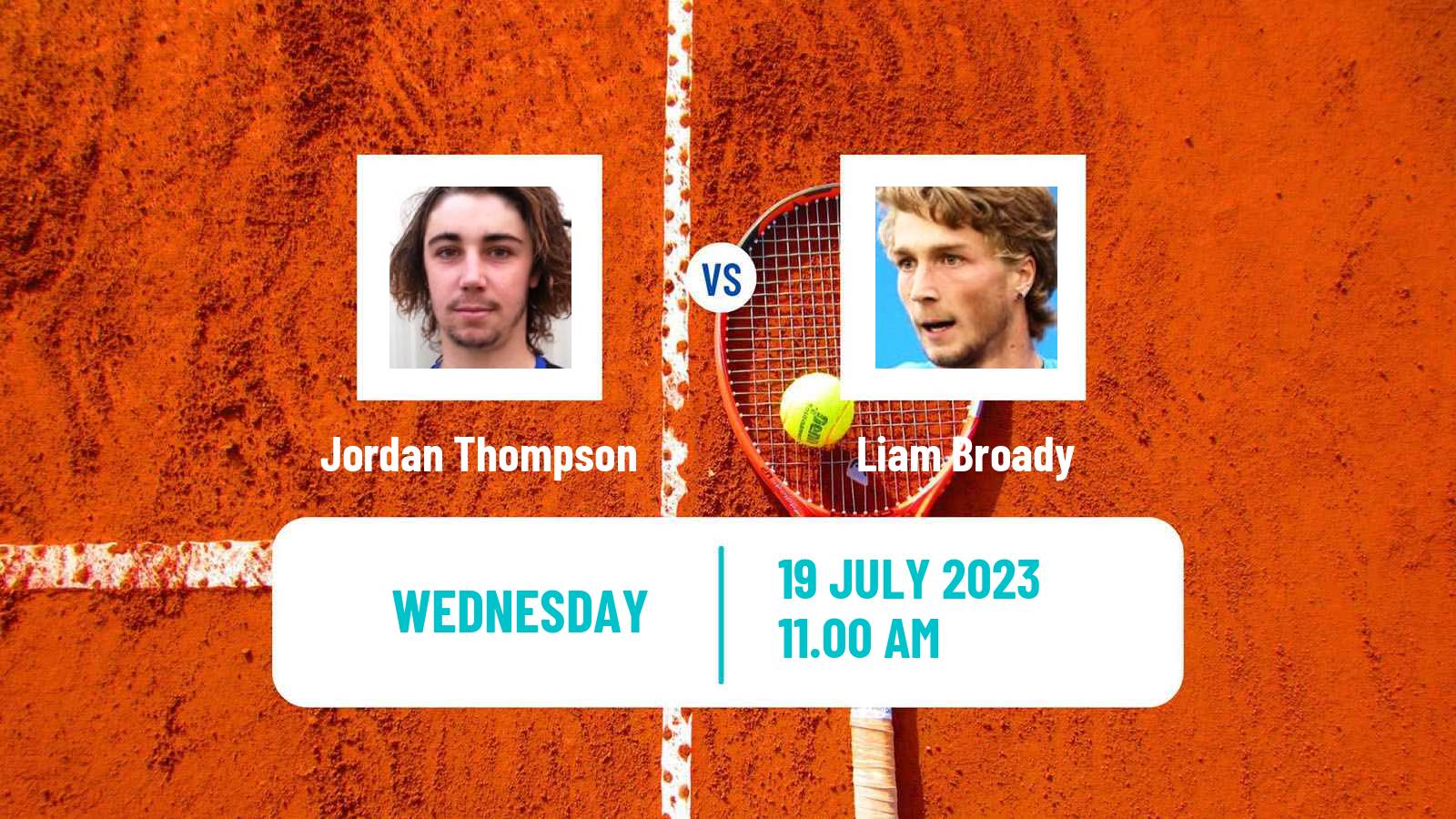 Tennis ATP Newport Jordan Thompson - Liam Broady