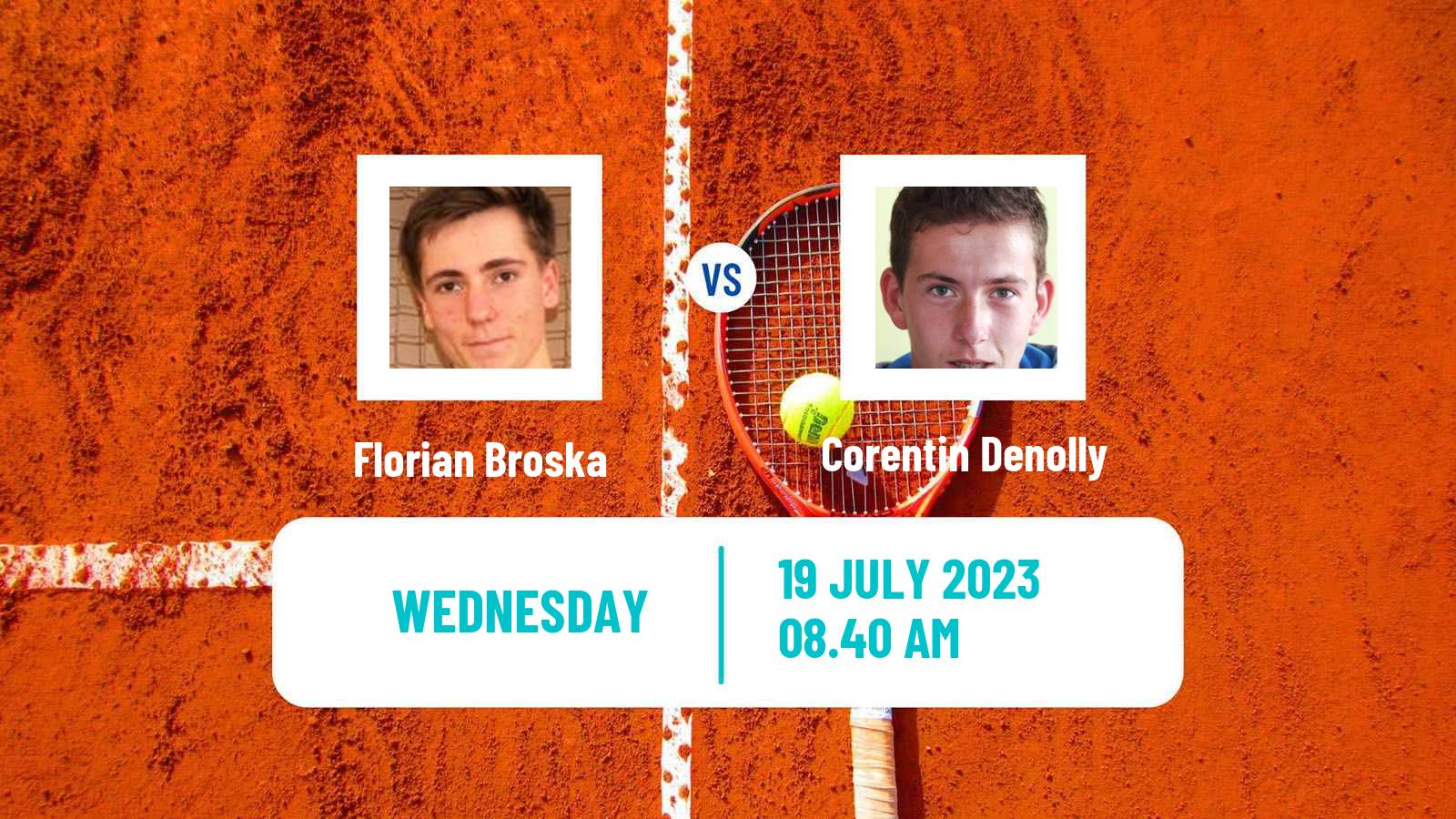 Tennis ITF M15 Uslar Men Florian Broska - Corentin Denolly