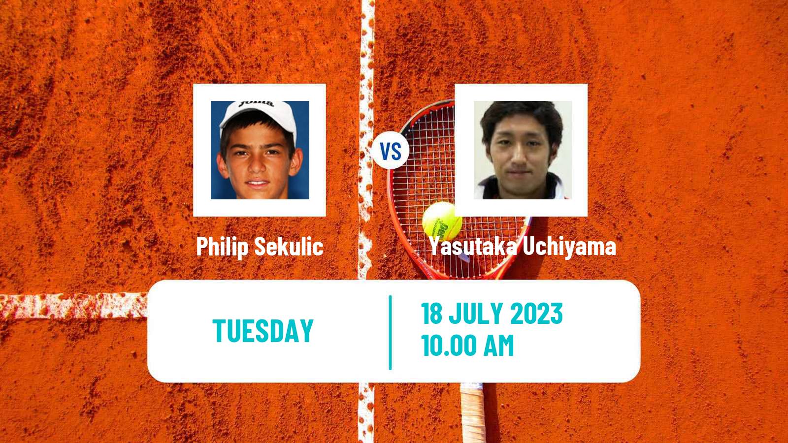 Tennis Granby Challenger Men Philip Sekulic - Yasutaka Uchiyama