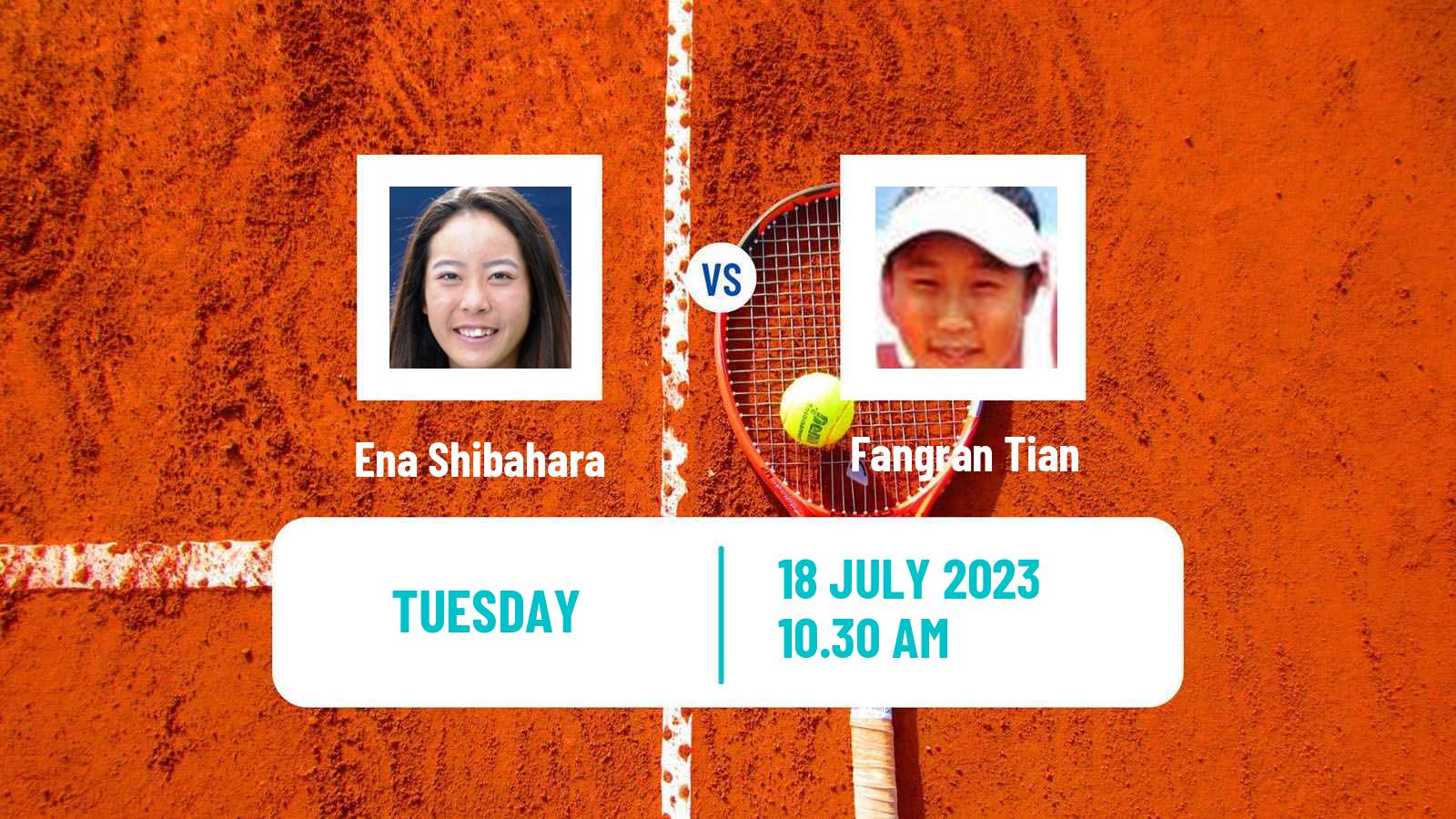 Tennis ITF W40 Porto 3 Women Ena Shibahara - Fangran Tian