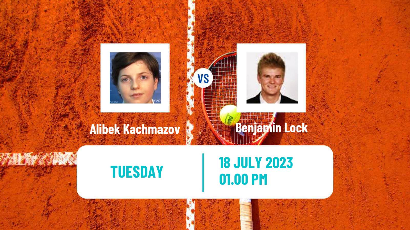 Tennis Pozoblanco Challenger Men Alibek Kachmazov - Benjamin Lock