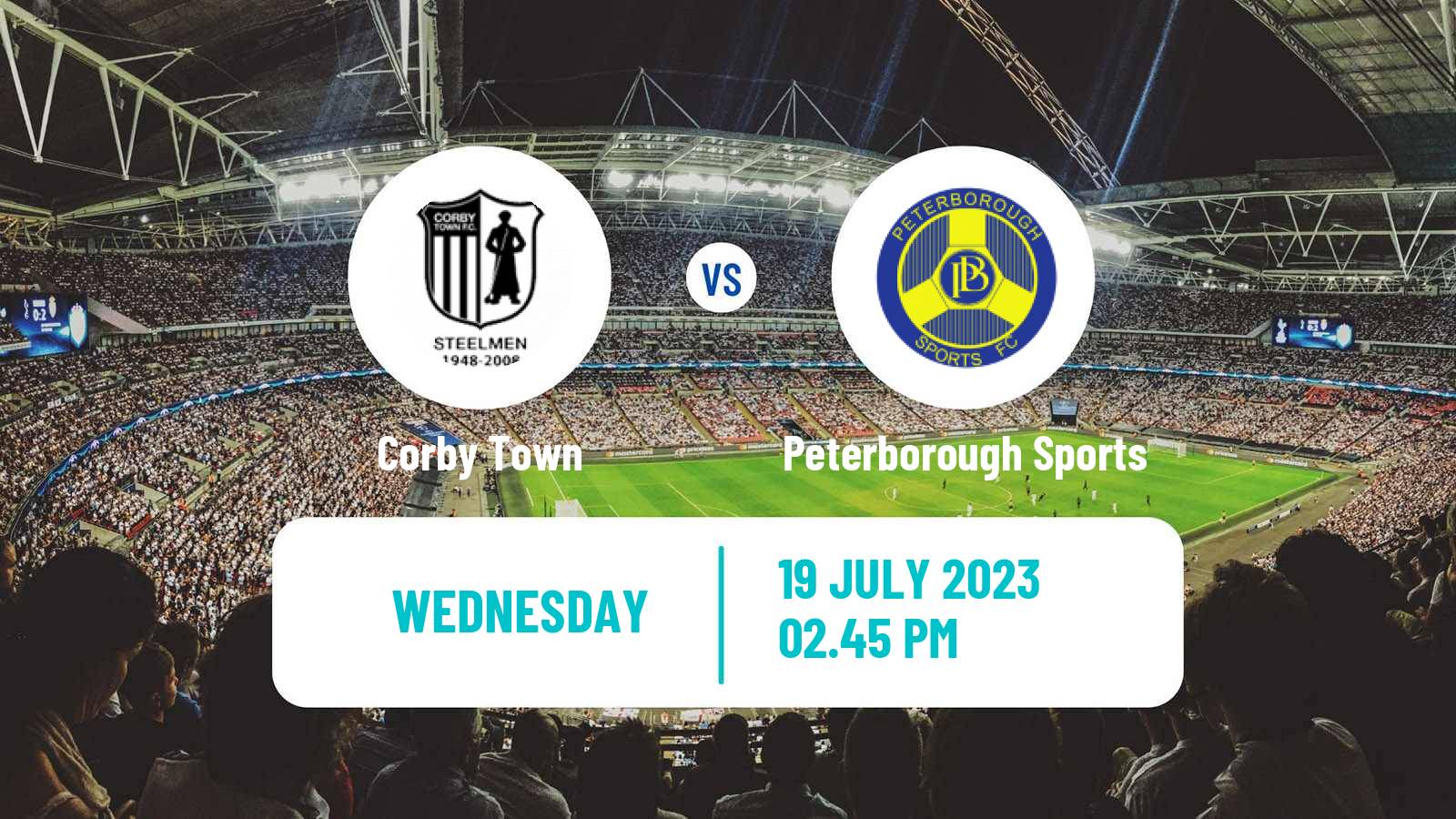 Soccer Club Friendly Corby Town - Peterborough Sports