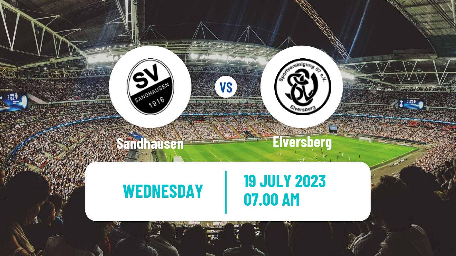 Soccer Club Friendly Sandhausen - Elversberg