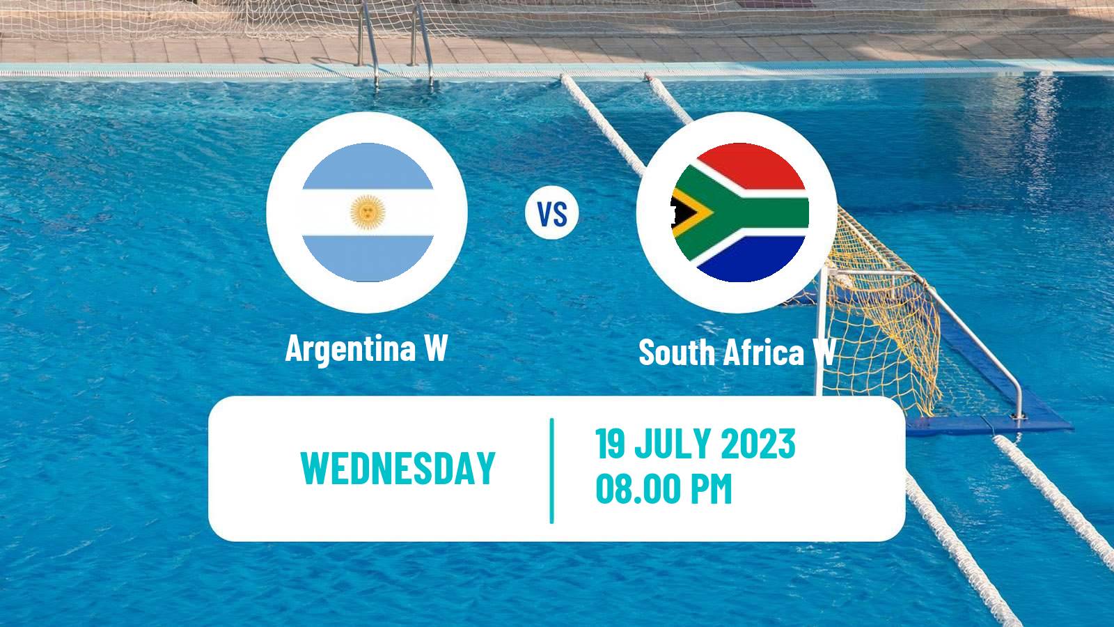 Water polo World Championship Water Polo Women Argentina W - South Africa W