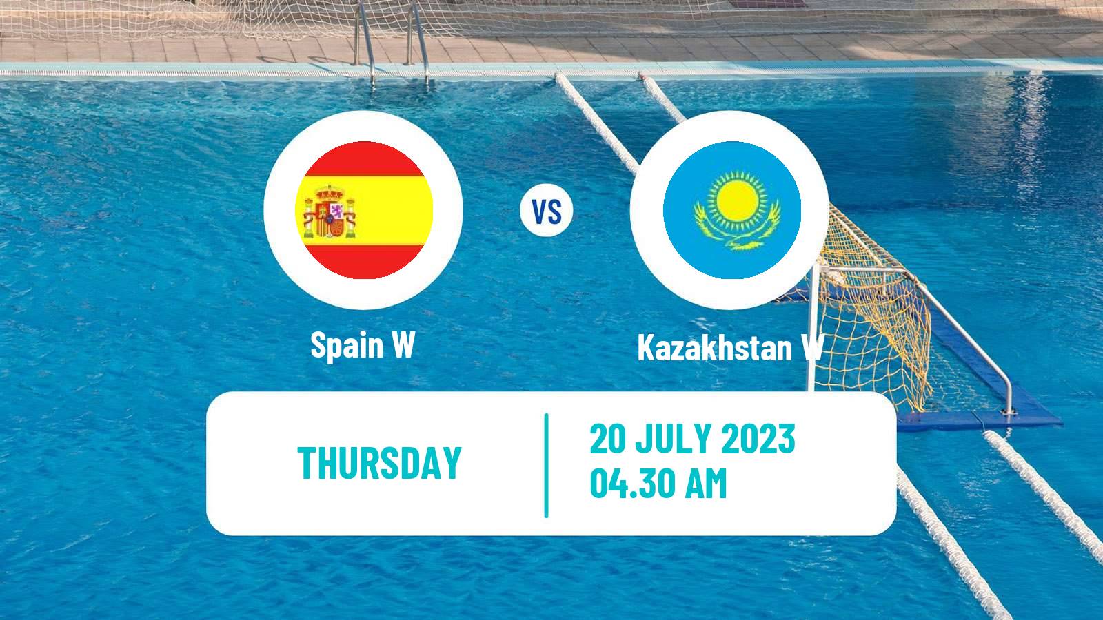 Water polo World Championship Water Polo Women Spain W - Kazakhstan W