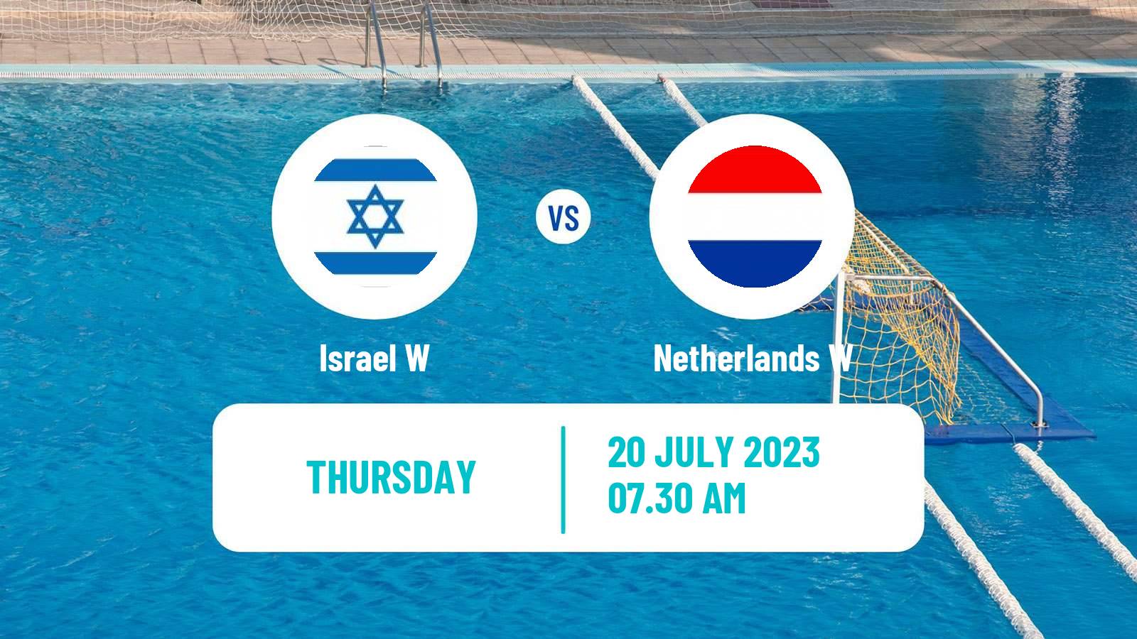 Water polo World Championship Water Polo Women Israel W - Netherlands W