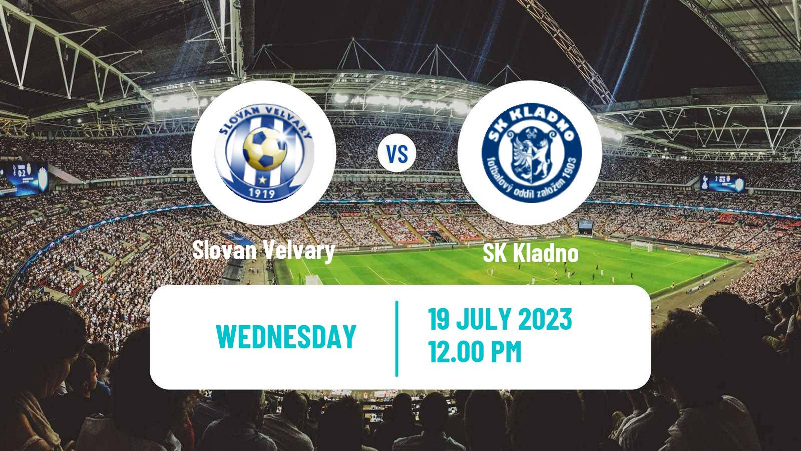 Soccer Club Friendly Slovan Velvary - Kladno