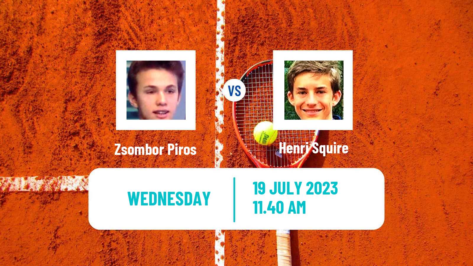 Tennis Tampere Challenger Men Zsombor Piros - Henri Squire