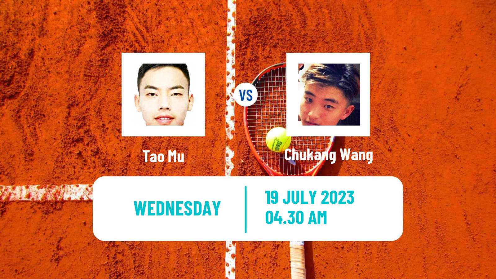 Tennis ITF M25 Fuzhou Men Tao Mu - Chukang Wang