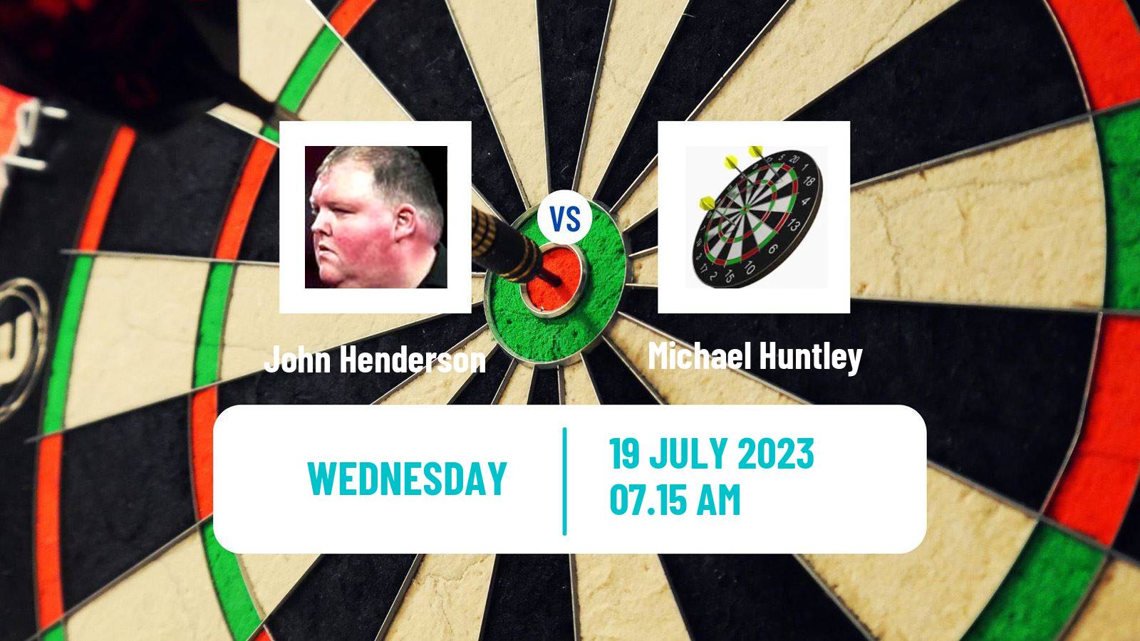 Darts Modus Super Series John Henderson - Michael Huntley