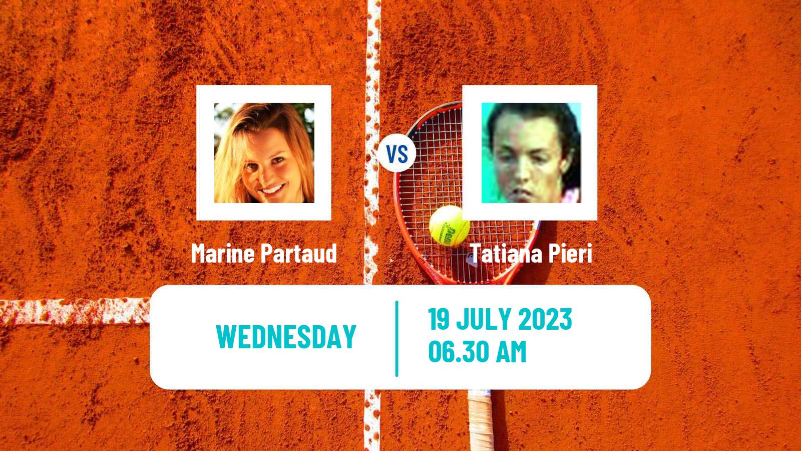 Tennis ITF W25 Darmstadt Women Marine Partaud - Tatiana Pieri
