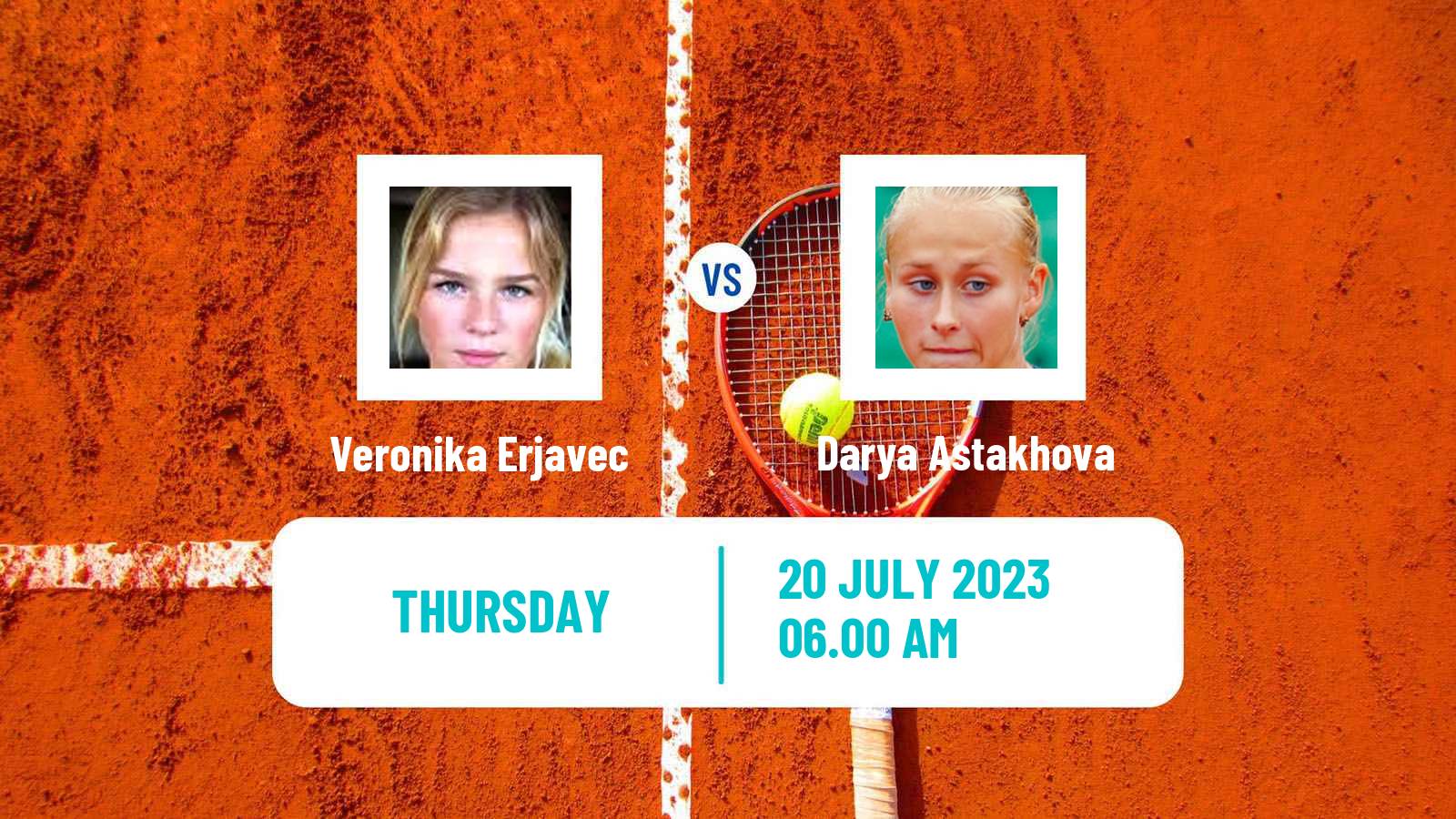 Tennis Iasi Challenger Women Veronika Erjavec - Darya Astakhova