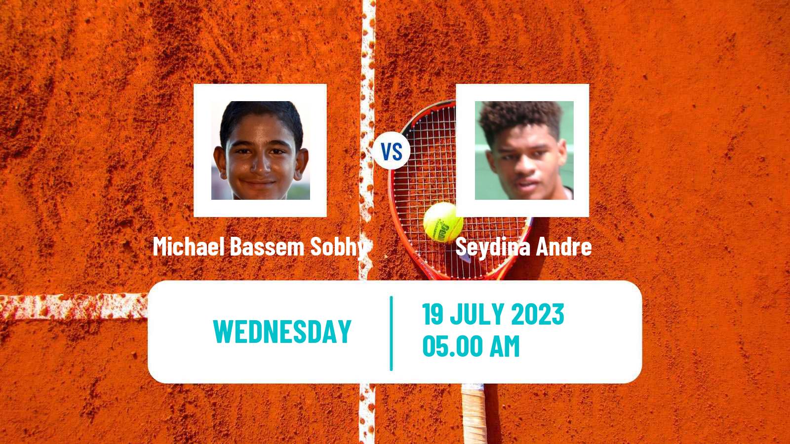 Tennis ITF M25 Brazzaville Men Michael Bassem Sobhy - Seydina Andre