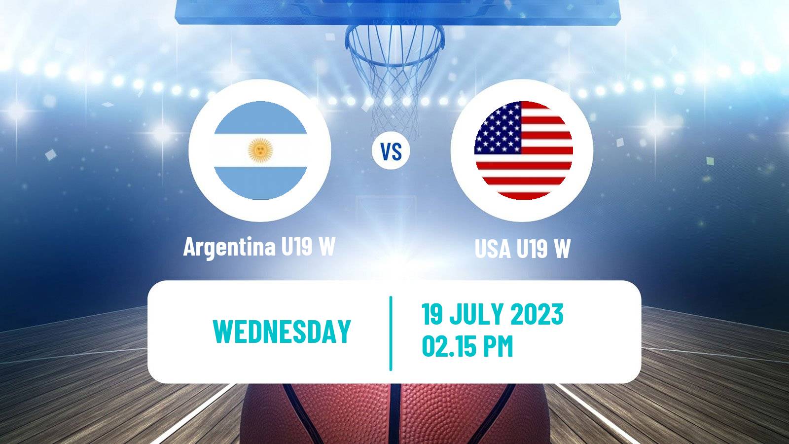 Basketball World Championship U19 Basketball Women Argentina U19 W - USA U19 W