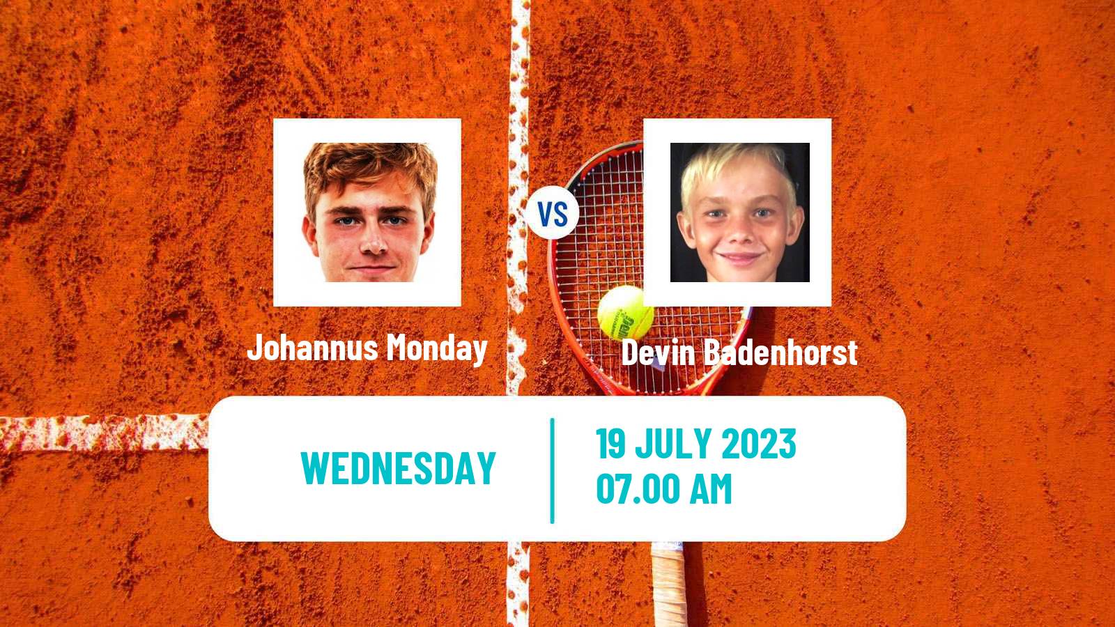 Tennis ITF M25 Roehampton Men Johannus Monday - Devin Badenhorst