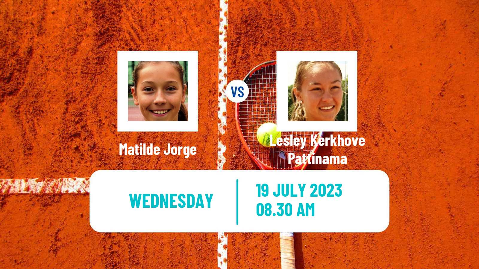 Tennis ITF W40 Porto 3 Women Matilde Jorge - Lesley Kerkhove Pattinama