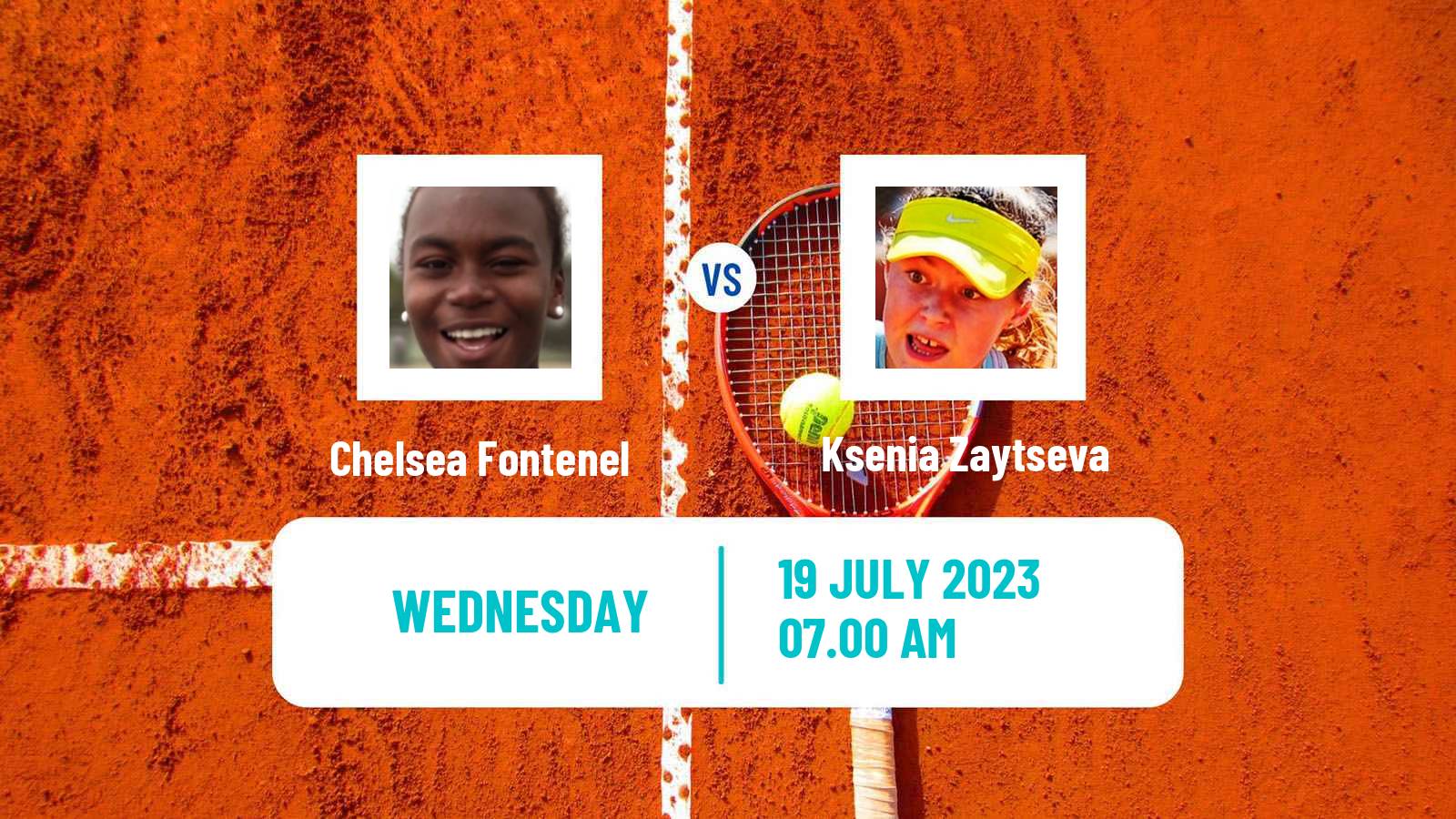 Tennis ITF W40 Porto 3 Women Chelsea Fontenel - Ksenia Zaytseva