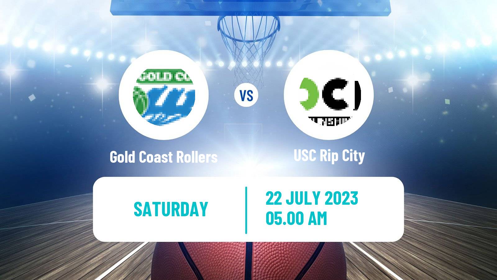 Basketball Australian NBL1 North Gold Coast Rollers - USC Rip City