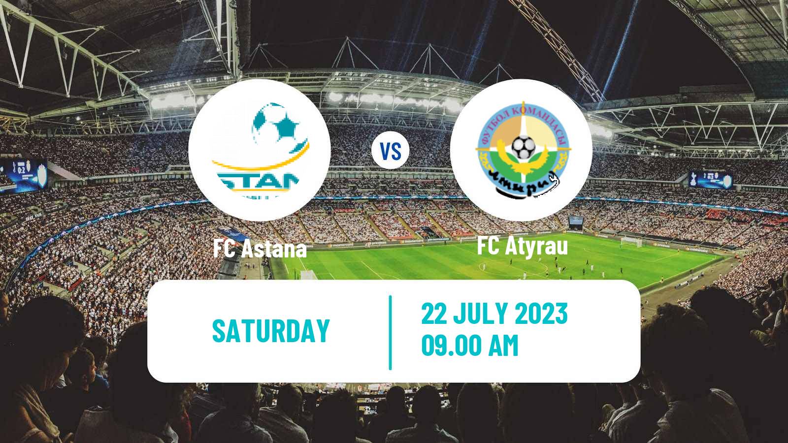 Soccer Kazakh Premier League Astana - Atyrau