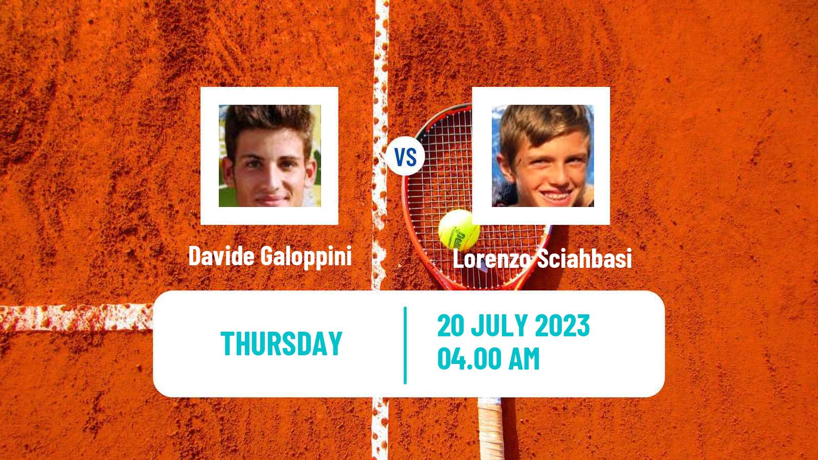 Tennis ITF M15 Gubbio Men Davide Galoppini - Lorenzo Sciahbasi