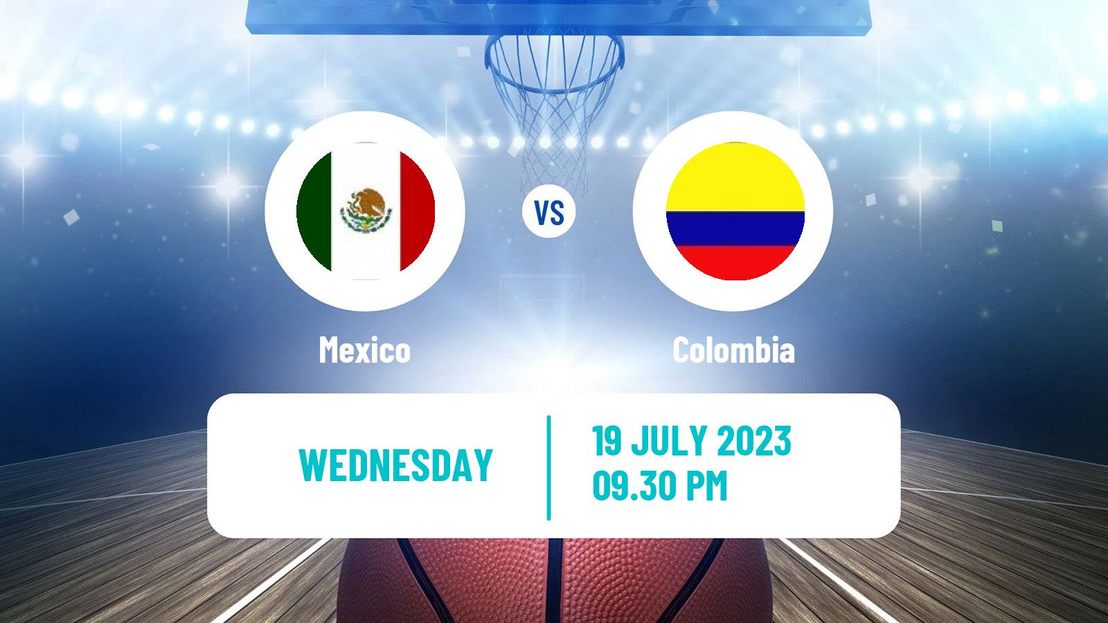 Basketball Friendly International Basketball Mexico - Colombia