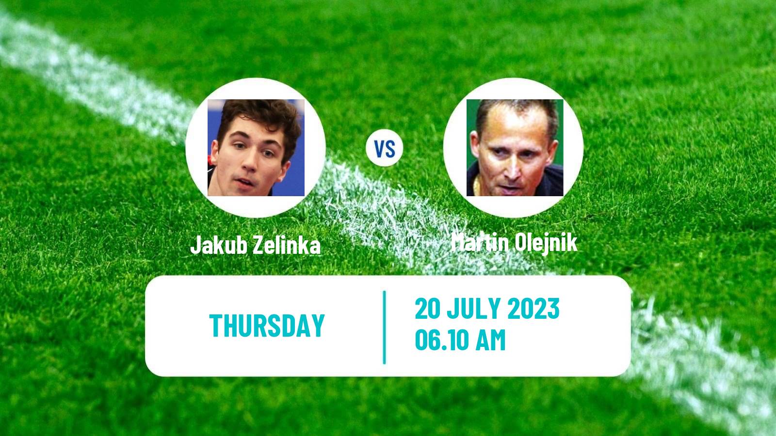 Table tennis Tt Star Series Men Jakub Zelinka - Martin Olejnik