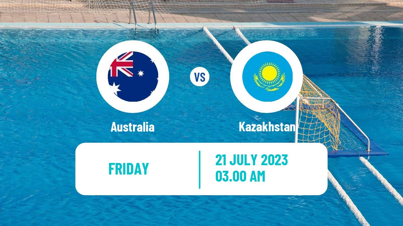 Water polo World Championship Water Polo Australia - Kazakhstan