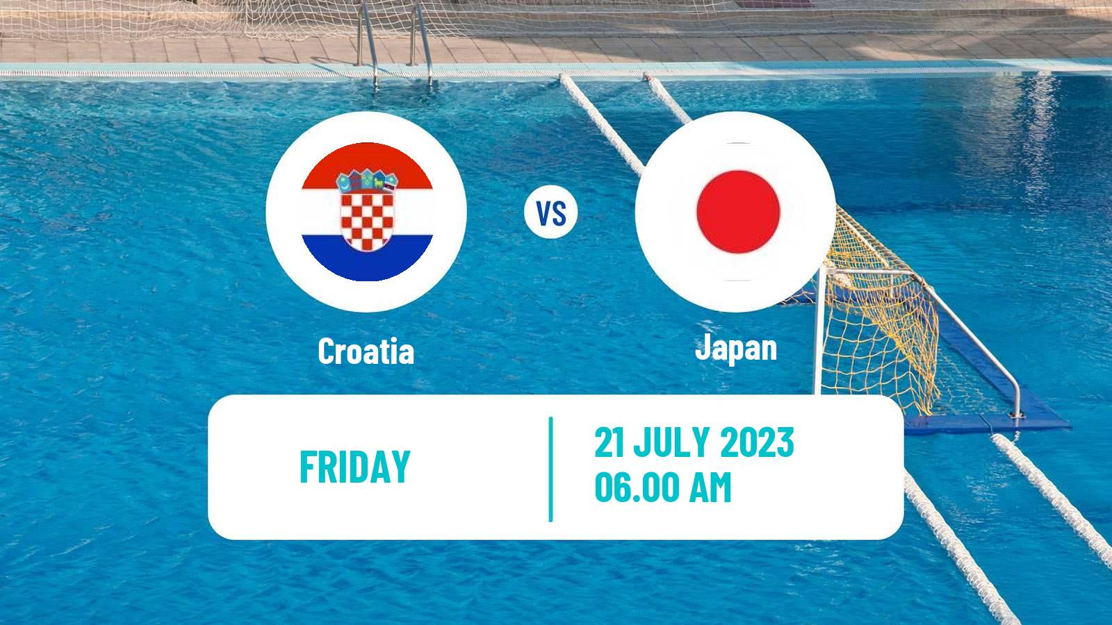 Water polo World Championship Water Polo Croatia - Japan