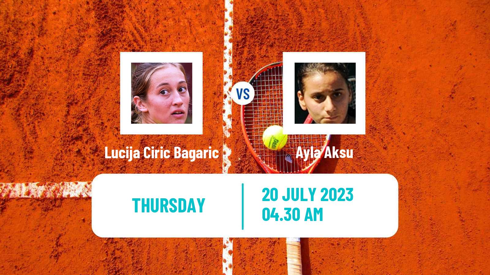 Tennis ITF W25 Parnu Women Lucija Ciric Bagaric - Ayla Aksu