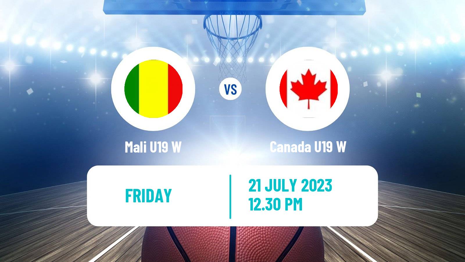 Basketball World Championship U19 Basketball Women Mali U19 W - Canada U19 W