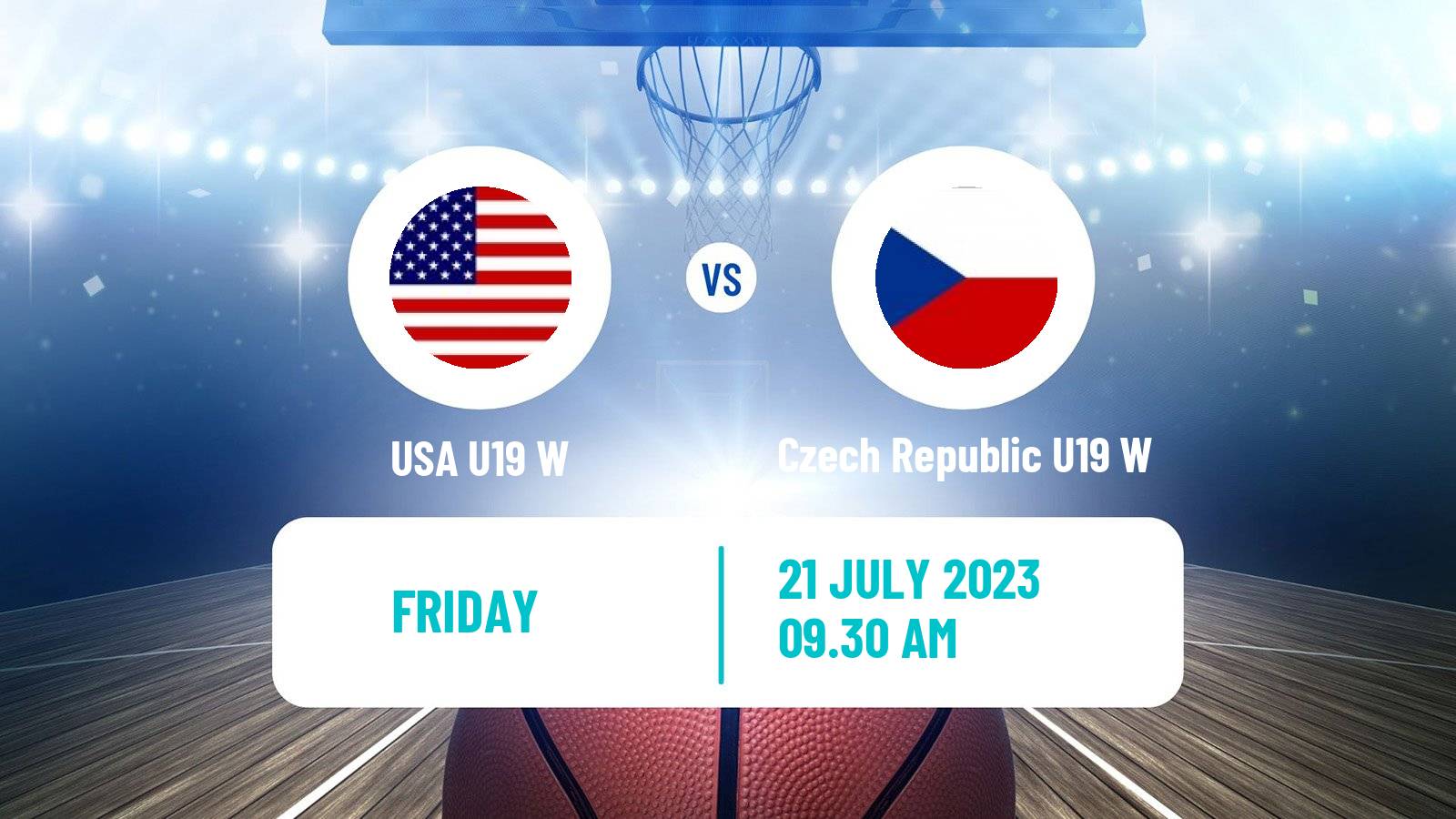 Basketball World Championship U19 Basketball Women USA U19 W - Czech Republic U19 W