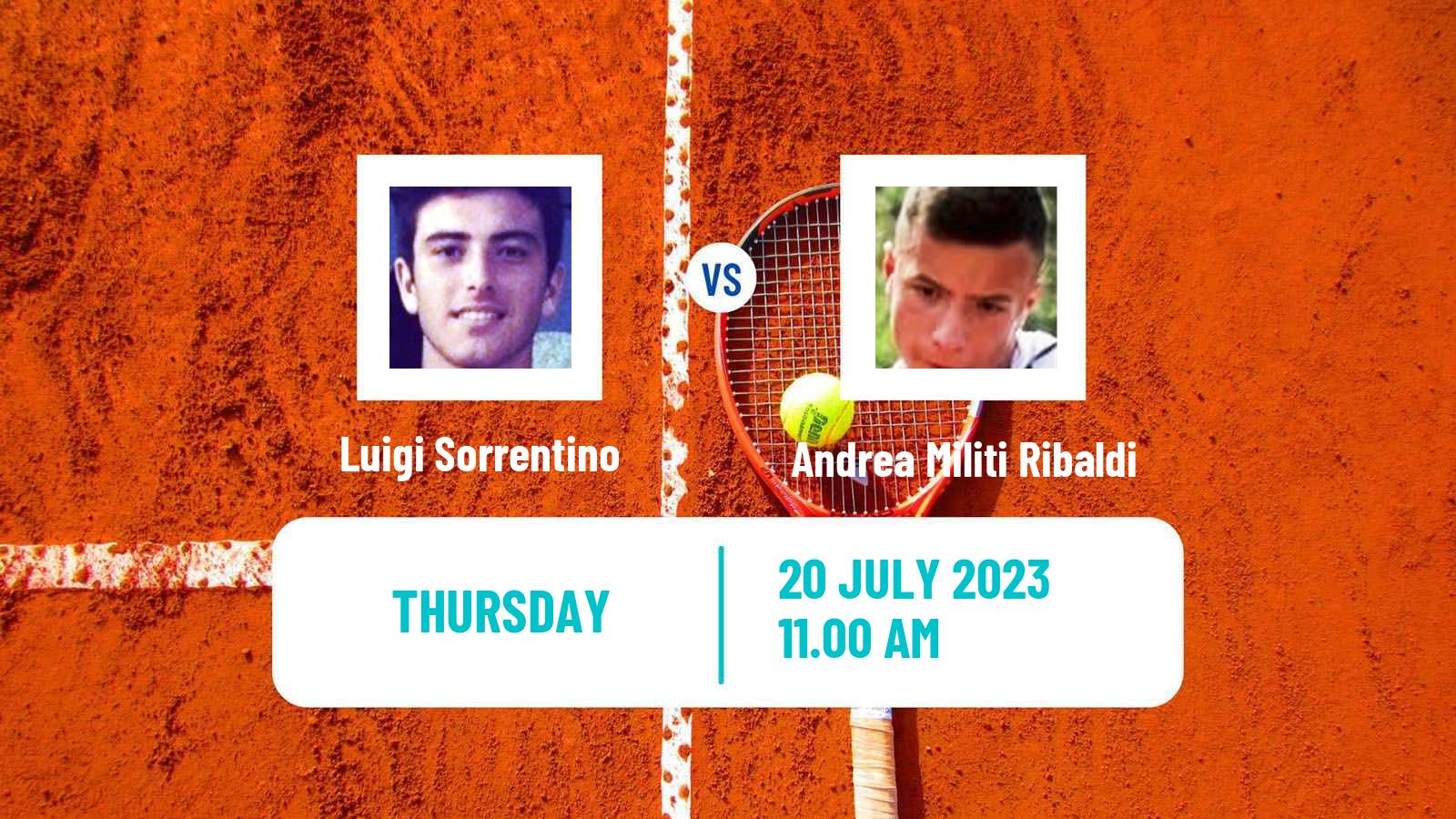 Tennis ITF M15 Gubbio Men Luigi Sorrentino - Andrea Militi Ribaldi