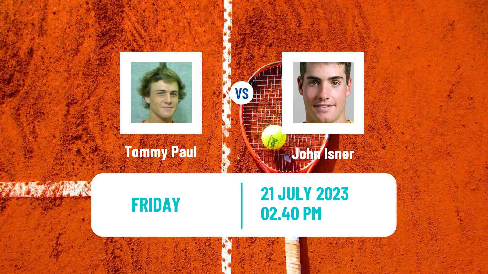 Tennis ATP Newport Tommy Paul - John Isner