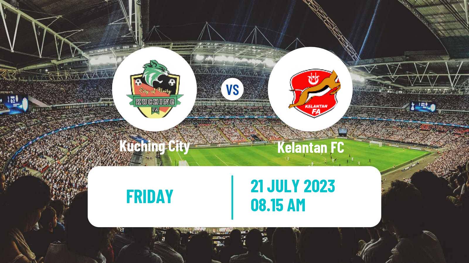 Soccer Malaysian Super League Kuching City - Kelantan