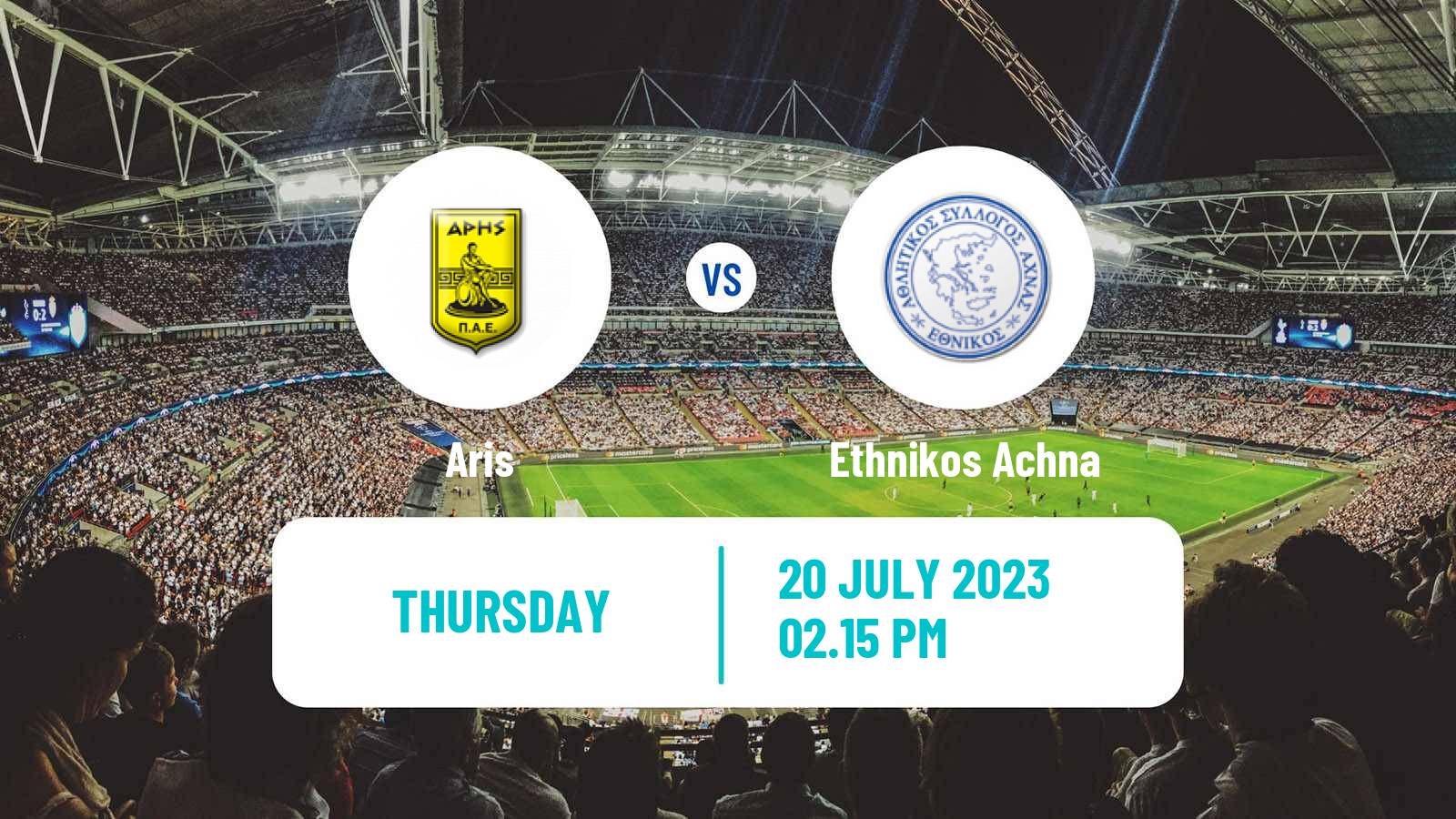 Soccer Club Friendly Aris - Ethnikos Achna