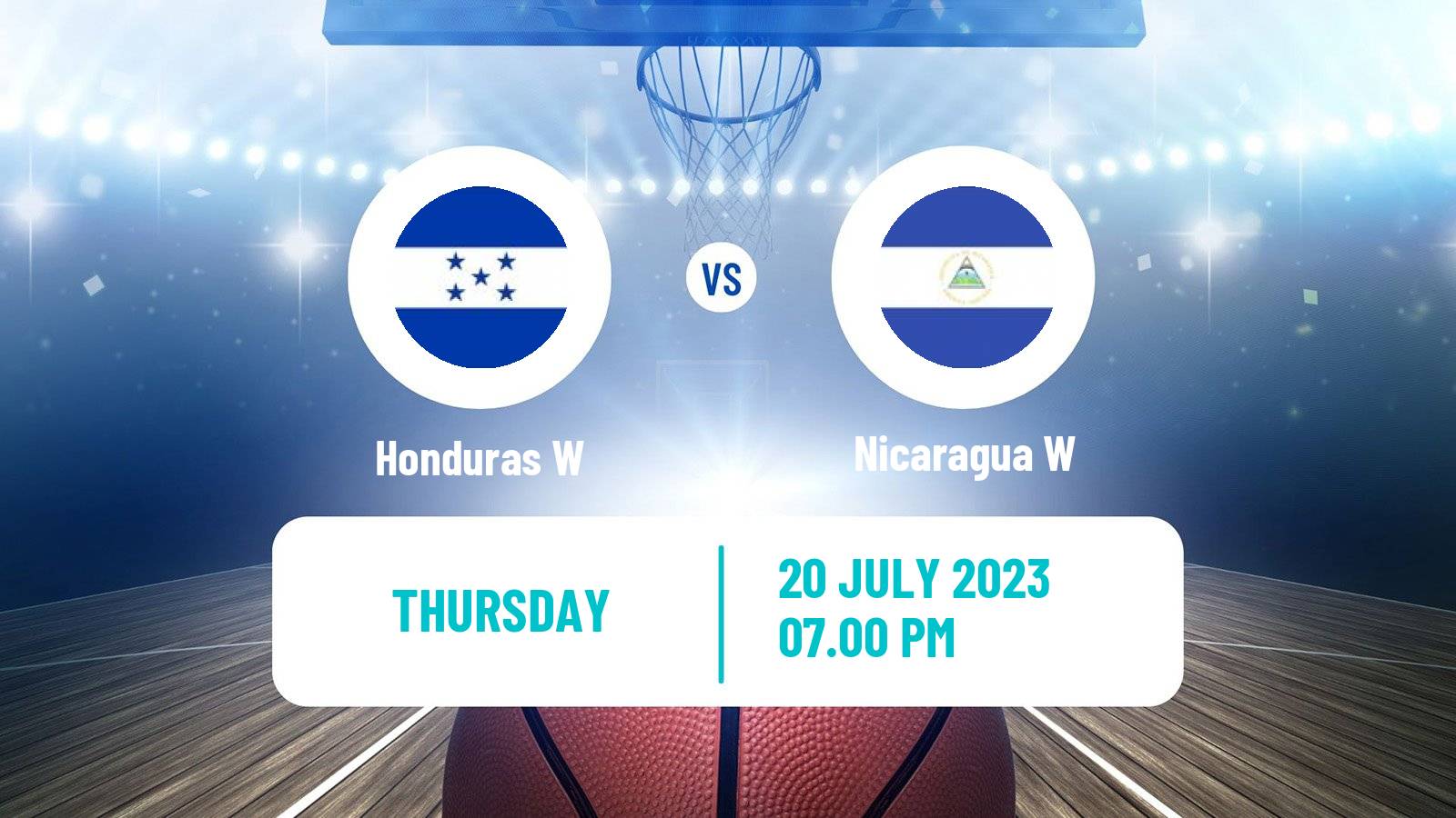 Basketball COCABA Championship Women Honduras W - Nicaragua W