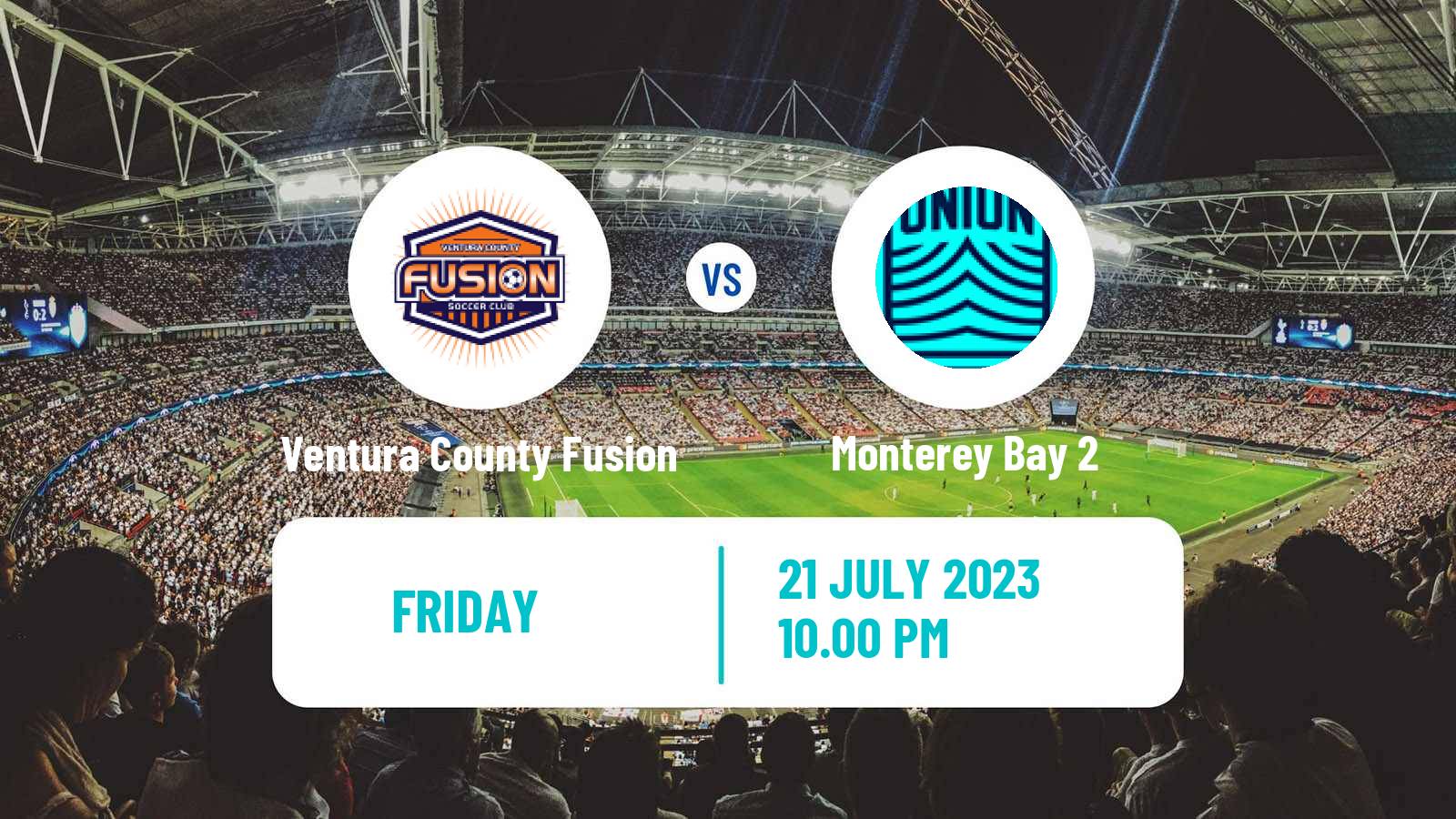 Soccer USL League Two Ventura County Fusion - Monterey Bay 2