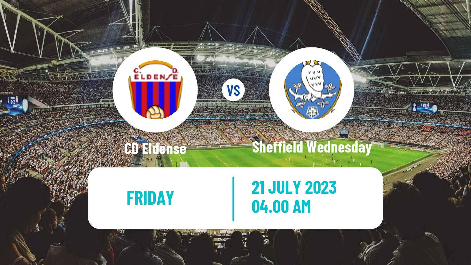 Soccer Club Friendly Eldense - Sheffield Wednesday