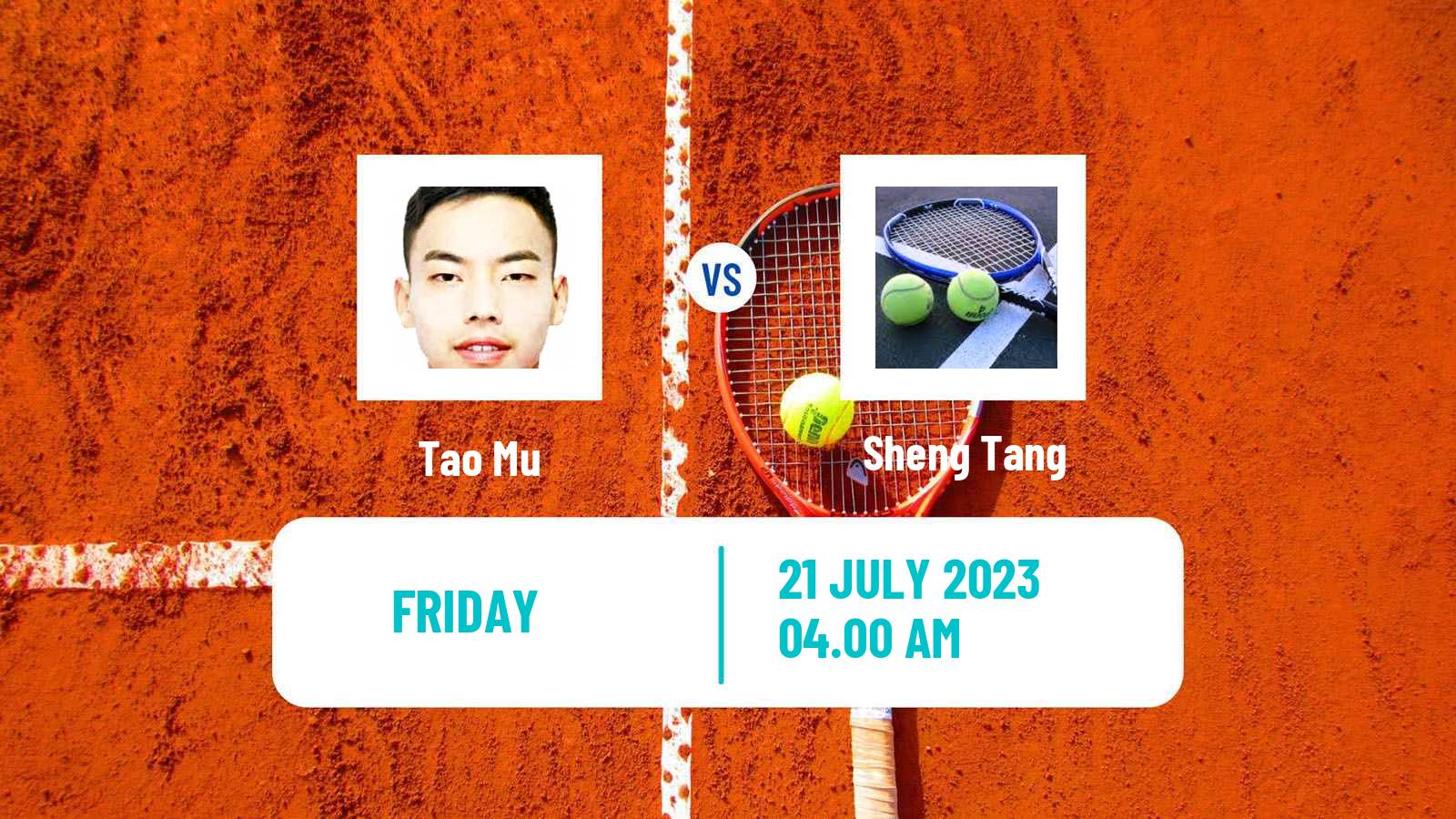 Tennis ITF M25 Fuzhou Men Tao Mu - Sheng Tang